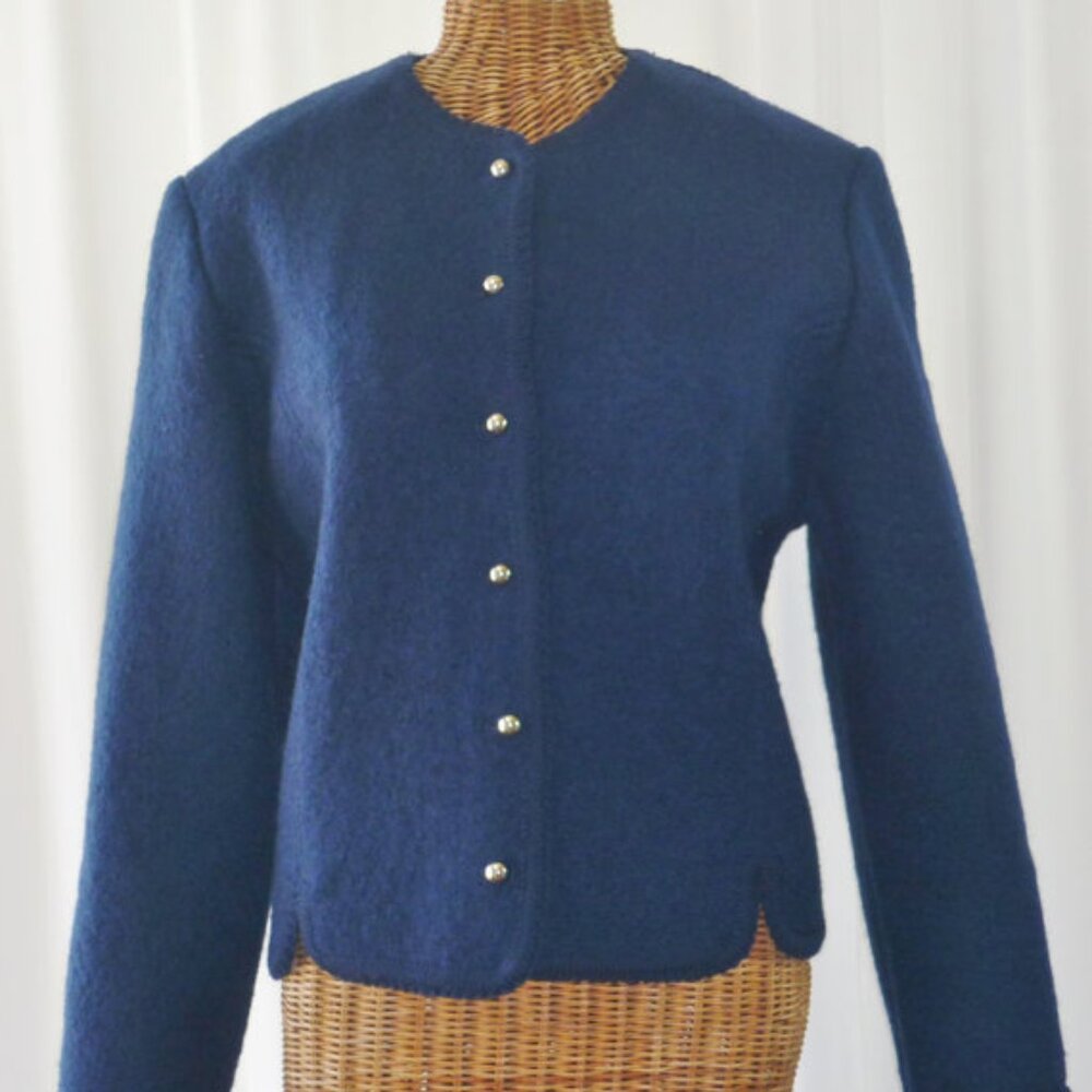 Vintage Boiled Wool jacket - Picture 7 of 7